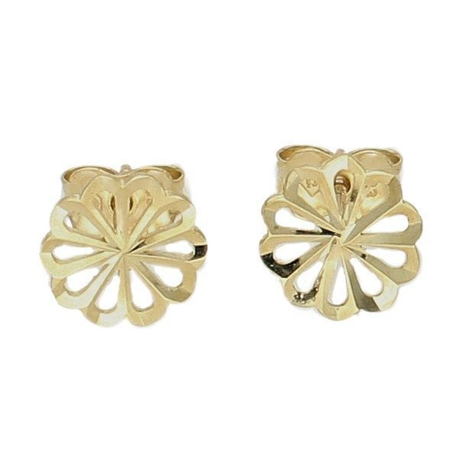 Złote kolczyki 333 wkrętki o wzorze kwiatka KL 5703A 333. Złote kolczyki kwiatki. Złote kolczyki na sztyft. Złote kolczyki próby 333. Złote kolczyki idealne na prezent. Złote kolczyki damskie, dziewczęce..jpg